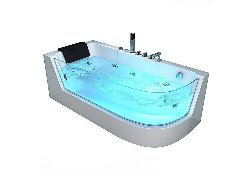HOME DELUXE Badewanne Whirlpool CARICA, 70 x 80 cm -Ausrichtung wählbar, mi günstig online kaufen