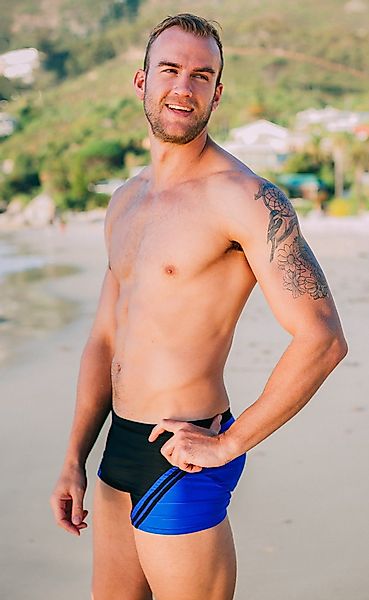 Luvanni Boxer-Badehose Badehose Herren Schnelltrocknende Beachshorts günstig online kaufen