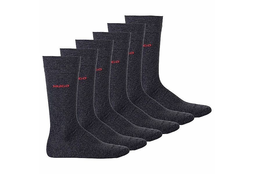 HUGO Kurzsocken Herren Socken 6er Pack Baumwolle 2P RS UNI CC (Packung, 6er günstig online kaufen