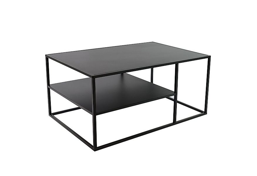 osoltus Raumteiler osoltus cube Industrie Stil Couchtisch Stahl schwarz 90x günstig online kaufen