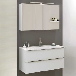 Badmöbelset in Weiß Made in Germany (zweiteilig) günstig online kaufen