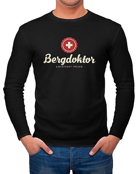 MoonWorks Longsleeve Herren Long-Sleeve Bergdoktor Après Ski Hüttengaudi Sk günstig online kaufen