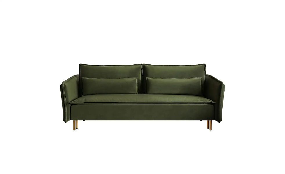 Selsey Schlafsofa  Ummo ¦ grün ¦ Maße (cm): B: 230 H: 88 Polstermöbel > Sof günstig online kaufen