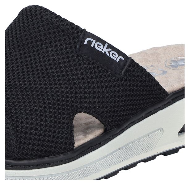 Rieker Pantolette Sommerschuh, Hausschuh, Schlappen, Keilabsatz, günstig online kaufen