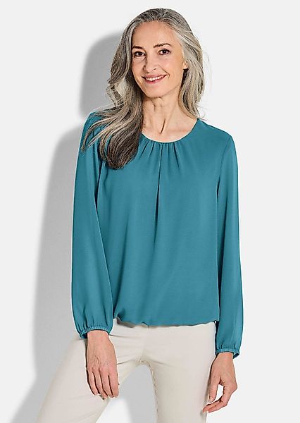 GOLDNER Klassische Bluse Kurzgröße: Elegante Bluse günstig online kaufen