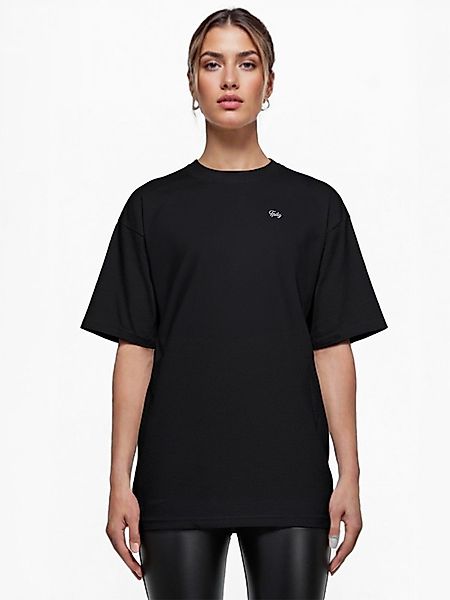 trueprodigy Oversize-Shirt Nika F Logostickerei Rundhals günstig online kaufen