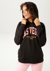 Aniston CASUAL Sweatshirt mit aufgestickter "LAS VEGAS"-Applikation günstig online kaufen