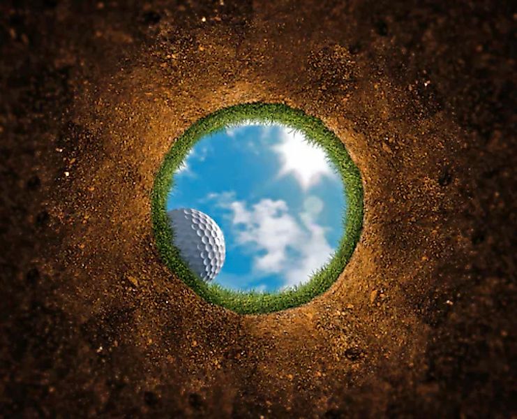 Papermoon Fototapete »Golfloch« günstig online kaufen