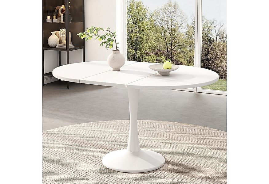 MC Star Esstisch Ausziehbarer Esstisch, ovaler Esstisch, Kaffee-Freizeittis günstig online kaufen