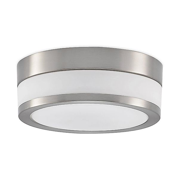 Lindby Deckenlampe Flavi 9620632 Spritzwassergeschützt Modern in Alu aus Me günstig online kaufen