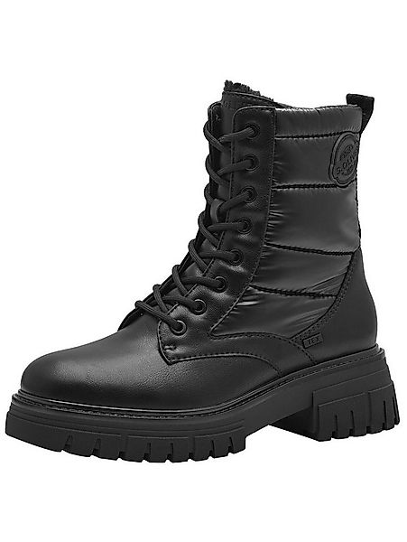 s.Oliver Stiefelette Lederimitat/Textil . Schnürstiefelette günstig online kaufen