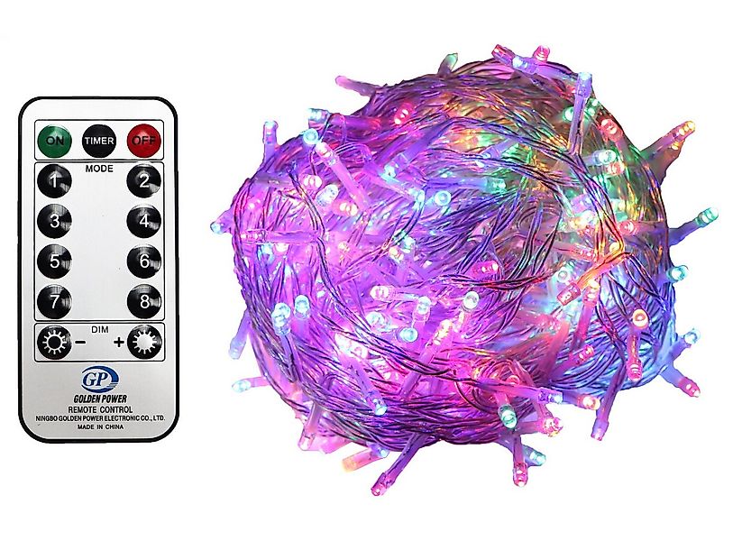 Gartenpirat LED-Lichterkette Christbaum LED Lichterkette Dekobeleuchtung 8 günstig online kaufen