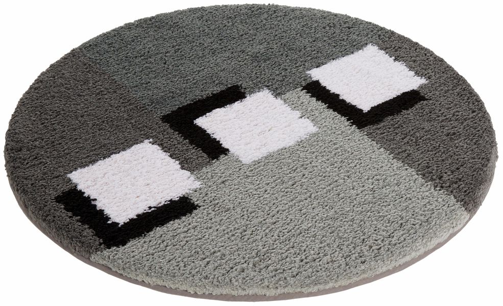 my home Badematte "Ada, Badvorleger, Badezimmer Teppich" Höhe 21 mm rutschh günstig online kaufen