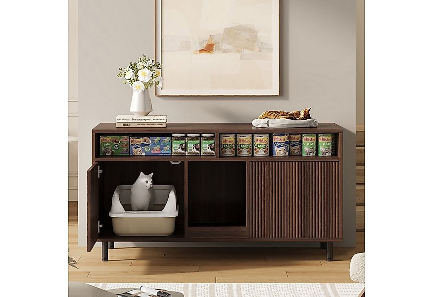 MODFU Sideboard Haustierpflege-Schrank für Katzen (Haustier-Schrank/TV-Schr günstig online kaufen