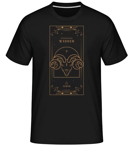 Art Deco Sternzeichen Widder · Shirtinator Männer T-Shirt günstig online kaufen