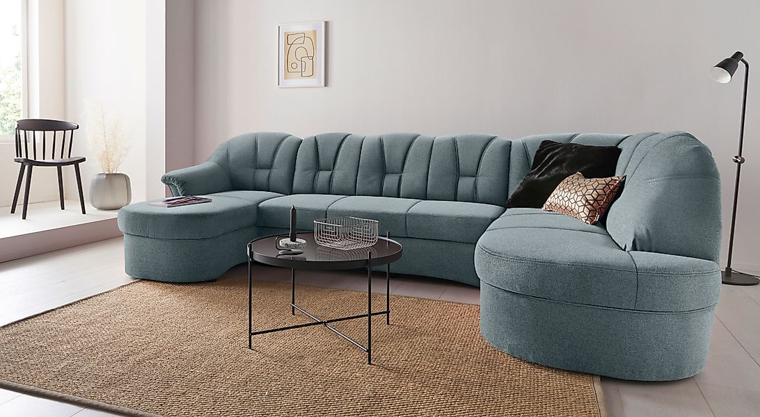 DOMO collection Wohnlandschaft »Papenburg U-Form«, in großer Farbvielfalt, günstig online kaufen