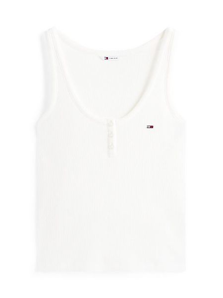 Tommy Jeans T-Shirt TJW SLIM HENLEY WAFFLE TANK günstig online kaufen