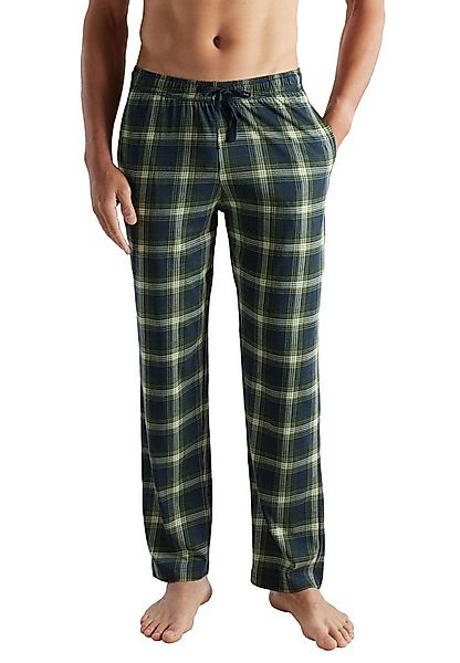 CECEBA Schlafhose CECEBA Herren Lange-Hose grün kariert (1-tlg) günstig online kaufen