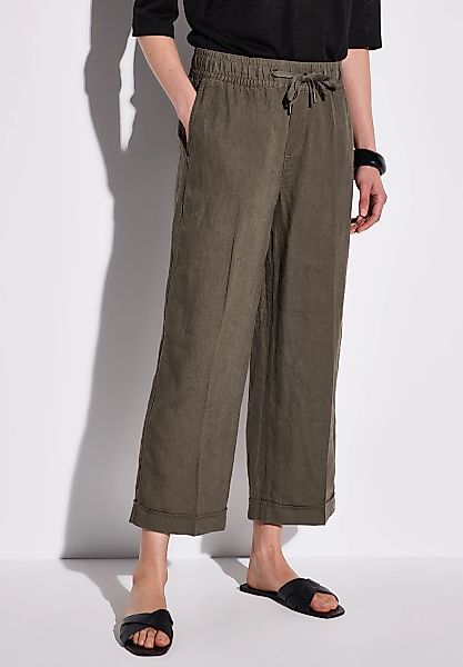 STREET ONE Culotte "Styel EMEE", Sommerhose mit elastischem Bund mit Tunnel günstig online kaufen
