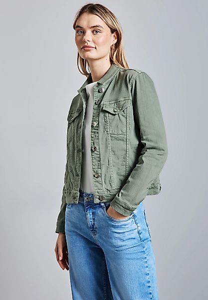 STREET ONE Jeansjacke mit Kragen günstig online kaufen