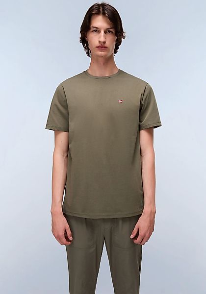 Napapijri T-Shirt "SALIS SS SUM SHARK SKIN HCB" Kurzarm, für sportliche und günstig online kaufen