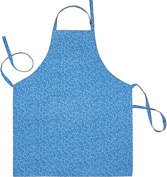 Lashuma Kochschürze Kornblume, (1-tlg., Kochschürze), Damen Schürze blau 80 günstig online kaufen