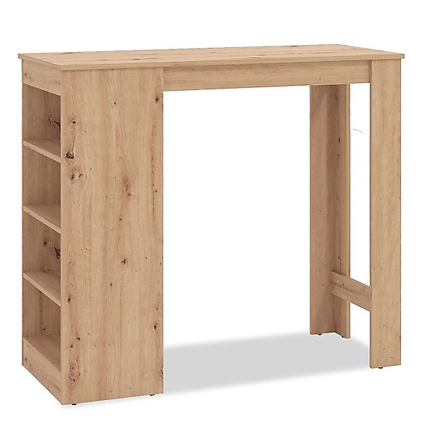 Homestyle4u Bartisch Tresentisch Natur 2529 günstig online kaufen