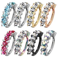 Taffstyle Nasenpiercing Tragus Helix Septum Ring günstig online kaufen
