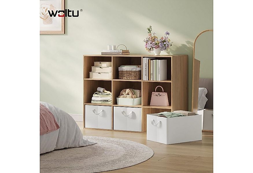 Woltu Aufbewahrungsbox (3 St), mit Griffen, für Schlafzimmer, Arbeitszimmer günstig online kaufen
