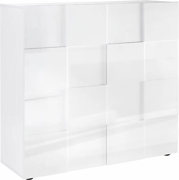Home affaire Highboard "Dama Höhe 111 cm, Breite 121 cm, Kommode 2 Türen, H günstig online kaufen
