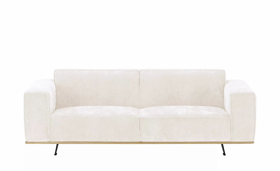 SOHO Sofa  3-sitzig  Piemonte ¦ creme ¦ Maße (cm): B: 230 H: 77 T: 89.0 Pol günstig online kaufen