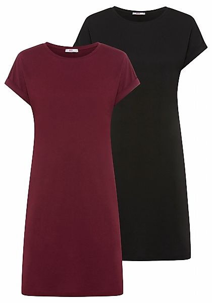 Flashlights Sommerkleid 2er-Pack, aus Single Jersey, figurumspielende Passf günstig online kaufen