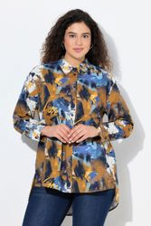 Ulla Popken Hemdbluse Hemdbluse hinten länger günstig online kaufen