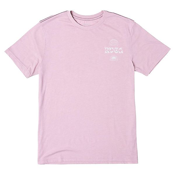 Rvca Vibrations Kurzärmeliges T-shirt L Pale Mauve günstig online kaufen