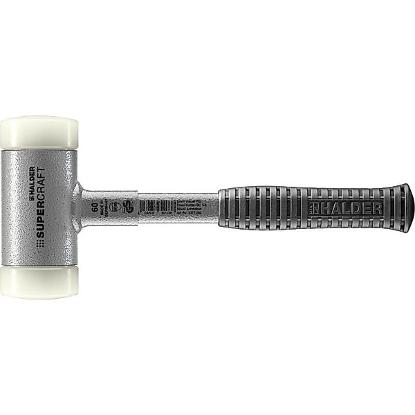 Halder Supercraft Schonhammer Ø 60 mm Rückschlagfrei mit Bruchsicherem Stah günstig online kaufen