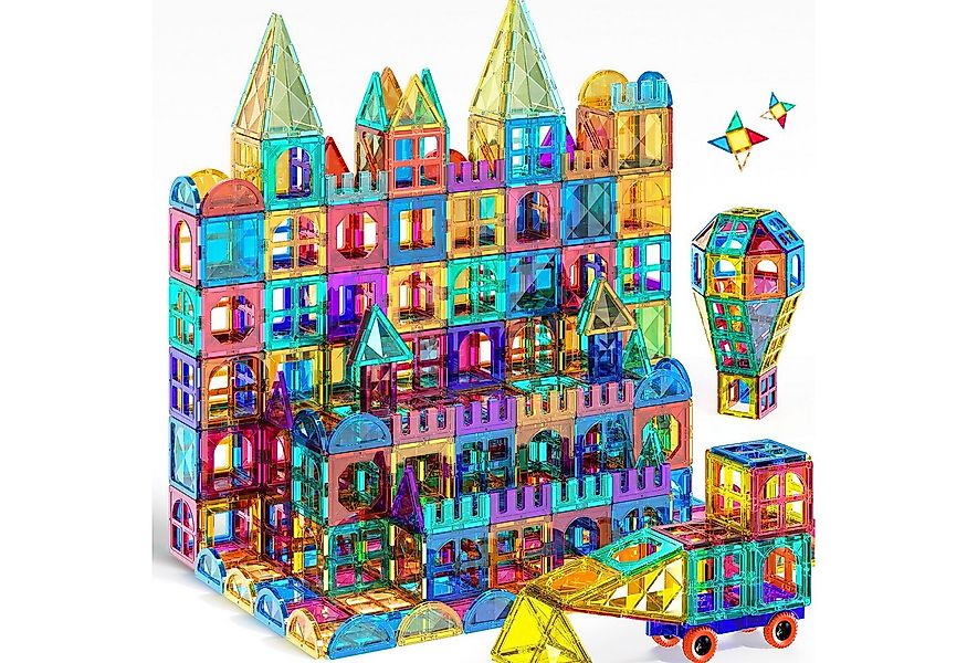 TEMI agnetspielzeug Magneten Kinder Magnetbausteine Magnet Magnetspielbaust günstig online kaufen