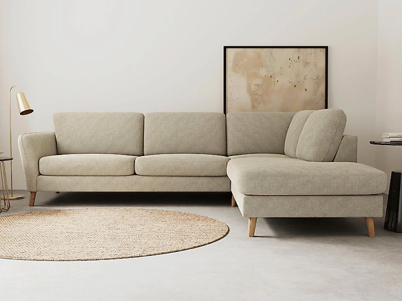 Home affaire Ecksofa "MARSEILLE 278/202 cm, L-Form, Ottom. rechts/links, ve günstig online kaufen