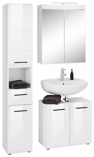 welltime Badmöbel-Set "Sovana" Set, 3 Stk. tlg. günstig online kaufen