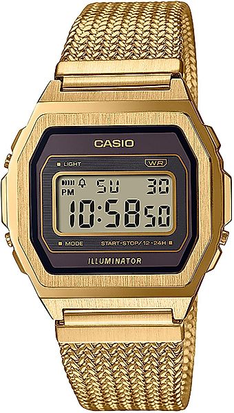 CASIO VINTAGE Chronograph A1000MGA-5EF, Quarzuhr, Armbanduhr, günstig online kaufen