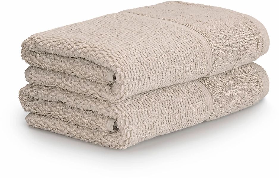 Möve for frottana Handtuch "Pearl" mit Perloptik günstig online kaufen