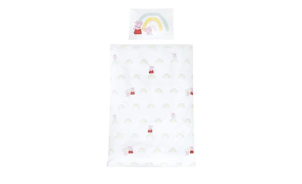 roba® Kinderbettwäsche Peppa Pig, Bettwäsche mit Motiv der Zeichentrick Ser günstig online kaufen
