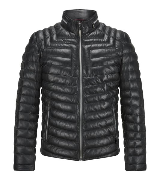 Milestone Lederjacke MSMalik Steppjacke aus Lammleder günstig online kaufen