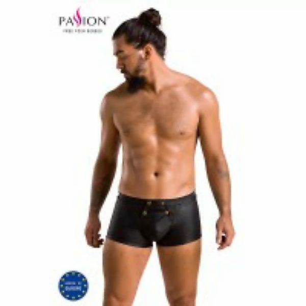 Shorts für Ihn mit Metalldetails - schwarz günstig online kaufen