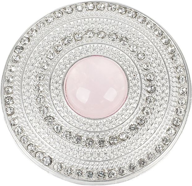 styleBREAKER Brosche Runde Magnet Brosche mit großer Perle und Strass (1-tl günstig online kaufen