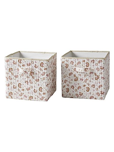 vertbaudet Aufbewahrungsbox Kinderzimmer Aufbewahrungsboxen FOLKLORE BLUMEN günstig online kaufen