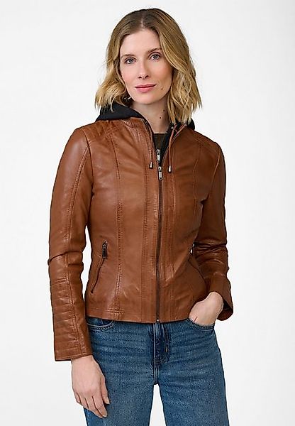 RICANO Lederjacke Rania Hochwertiges Lamm Nappa Leder günstig online kaufen