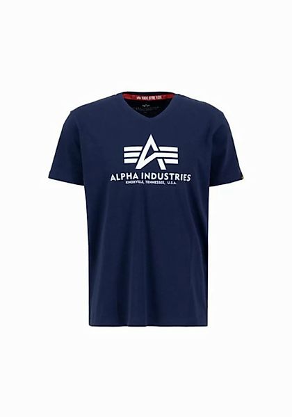 Alpha Industries T-Shirt Alpha Industries Men - T-Shirts Basic V-Neck T günstig online kaufen