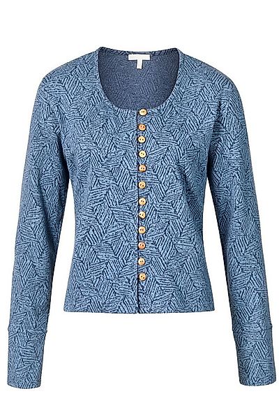 Himalaya Clothing Cardigan Elegante Damen Jerseyjacke mit Jacquard-Muster a günstig online kaufen