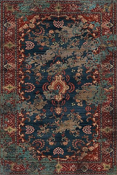 Bamyum Teppich Kinvevart Teppich mit ChenilleDruck, günstig online kaufen