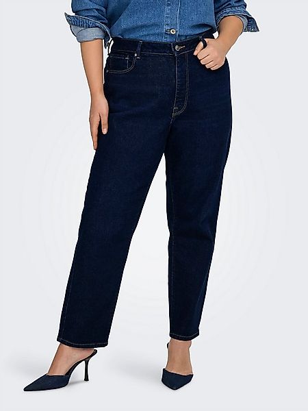 ONLY CARMAKOMA Straight-Jeans CAREMILY ST HW STR ANK DNM TAI0045 NOOS günstig online kaufen